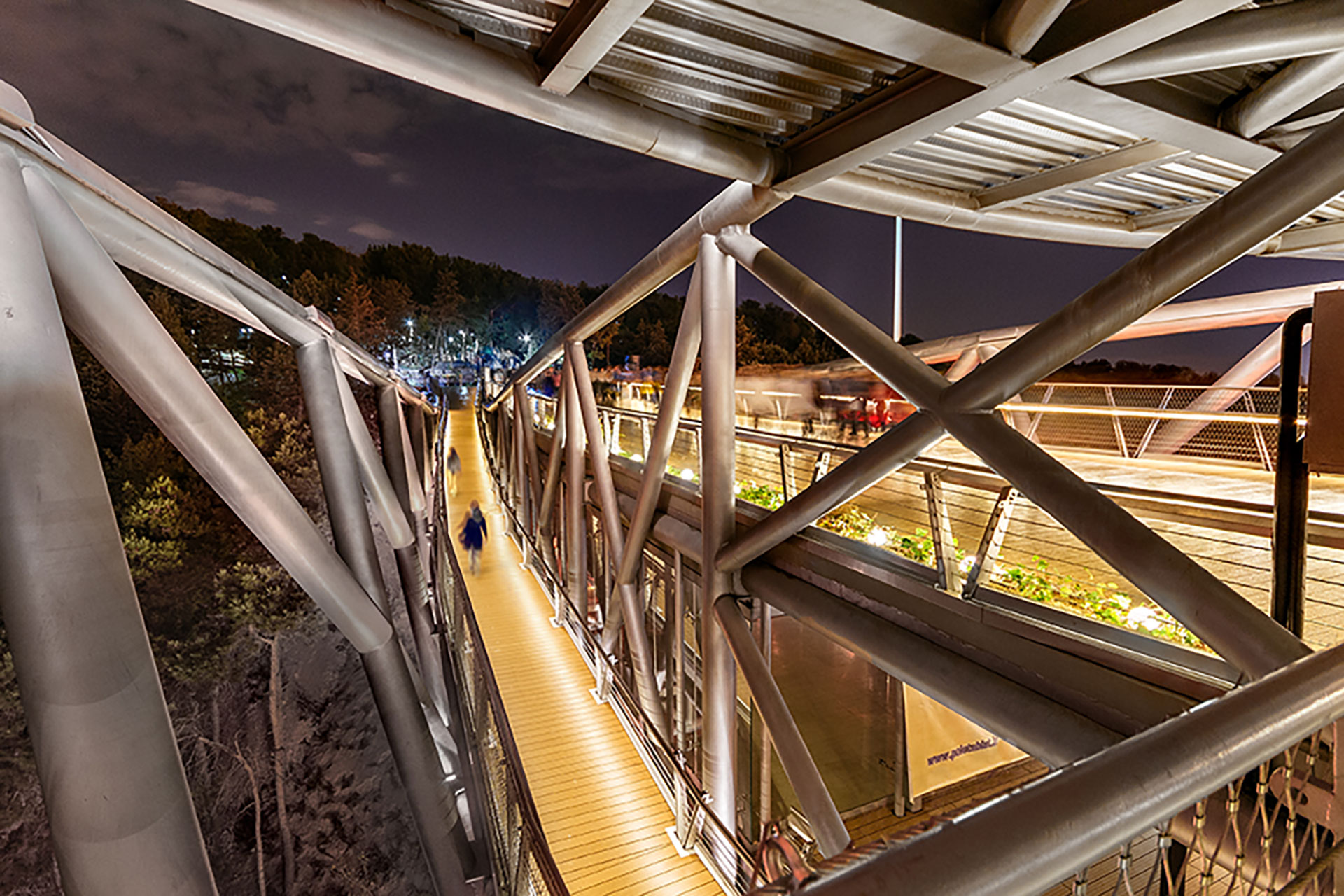 مشخصات فنی پل طبیعت و مصالح استفاده شده در ساخت